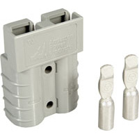 6319 - 50amp Anderson Plug - GREY - 6AWG Terminal